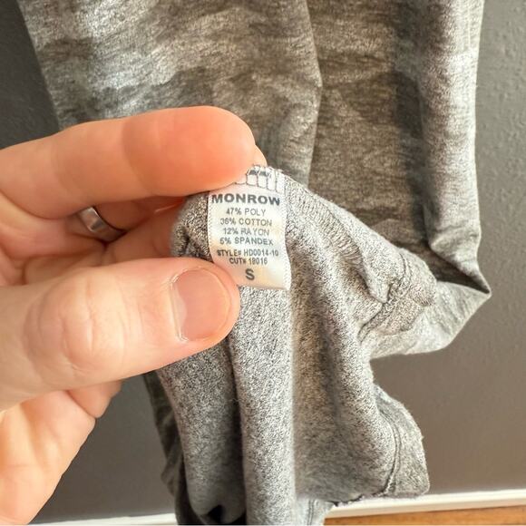 Monrow Midi Camo Tank Dress Size S - Picture 3 of 4